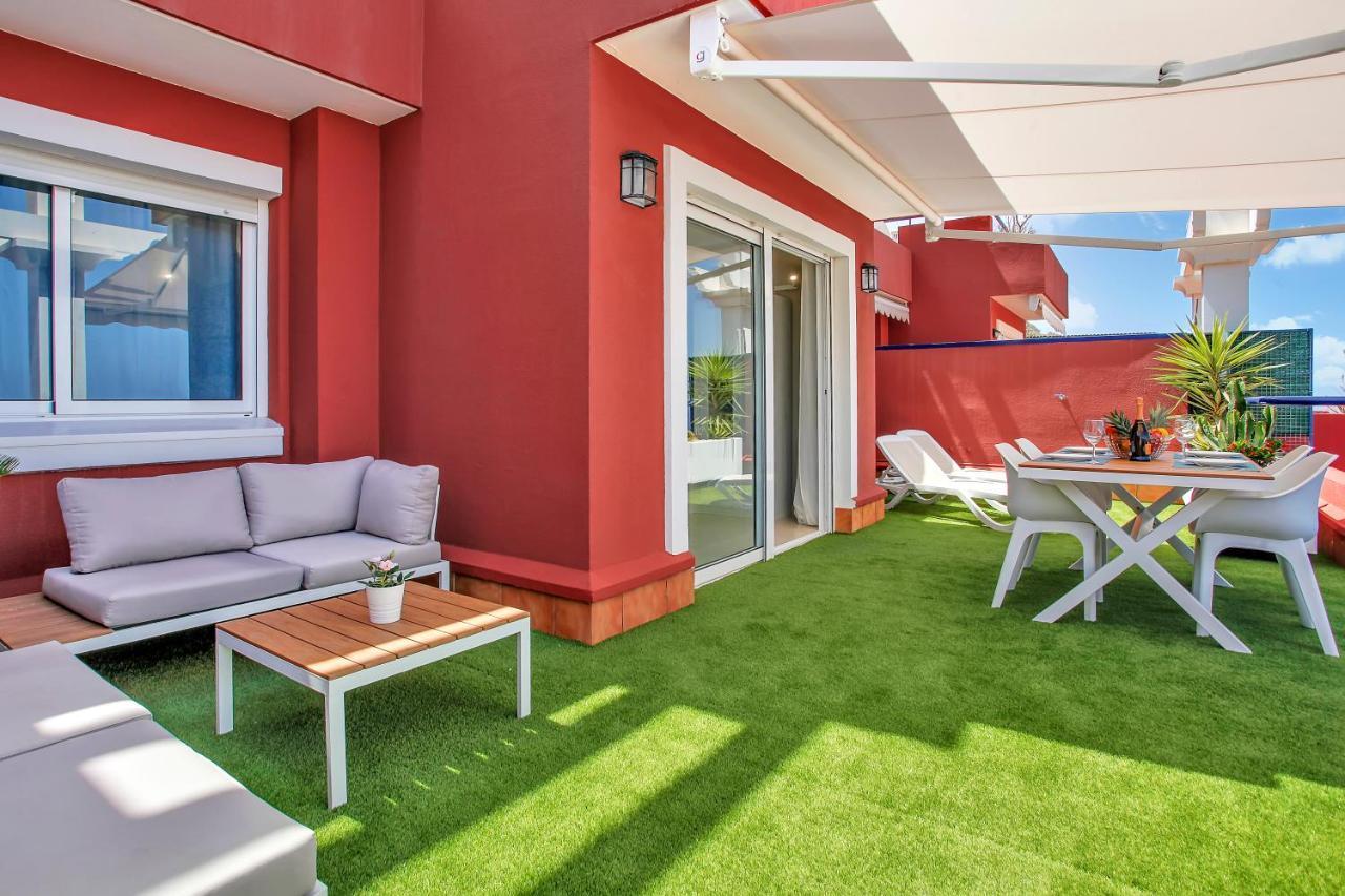 Wonderful View, Huge Terrace Solarium, Private Parking Apartment Costa Adeje  ภายนอก รูปภาพ