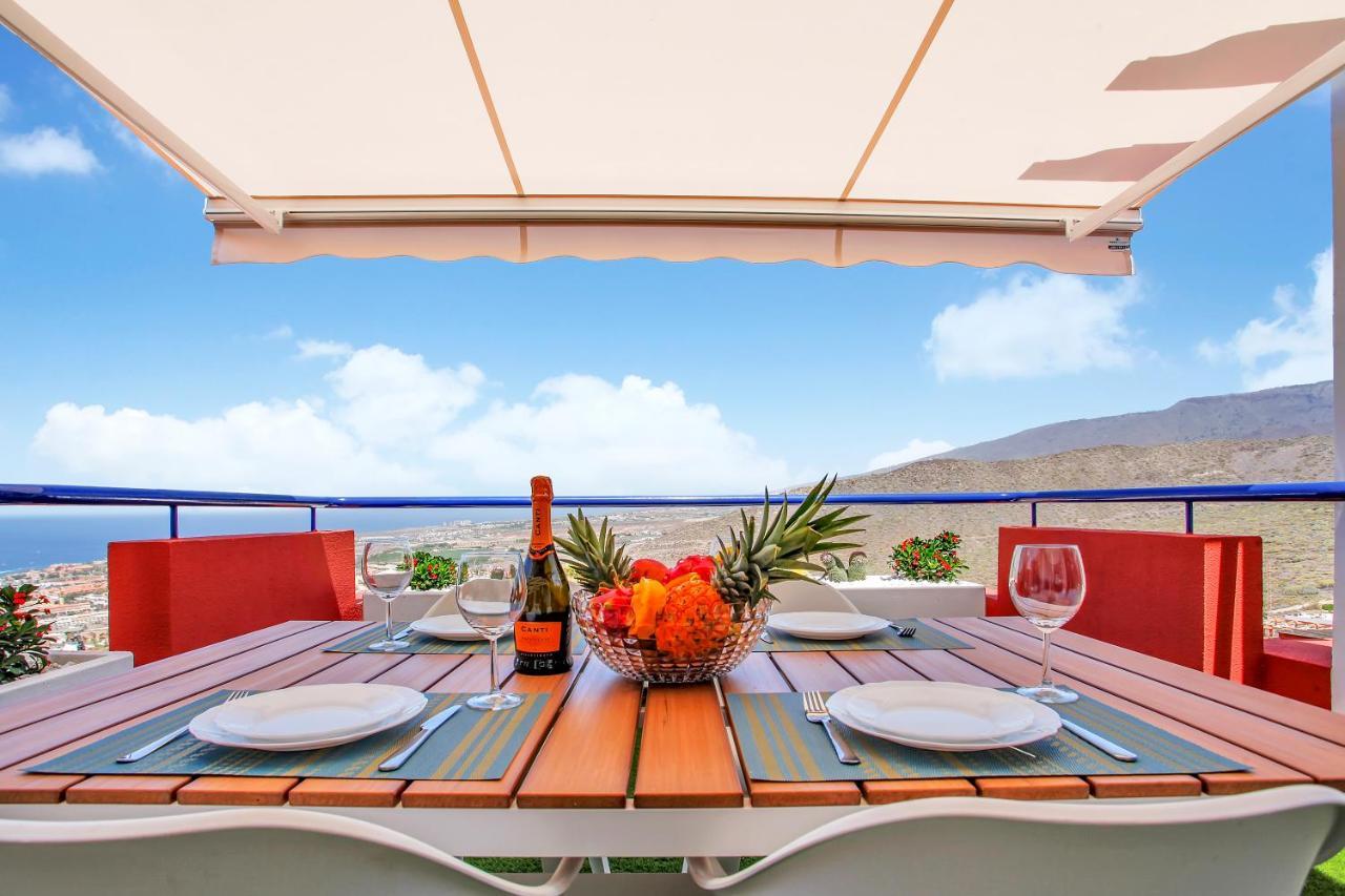 Wonderful View, Huge Terrace Solarium, Private Parking Apartment Costa Adeje  ภายนอก รูปภาพ